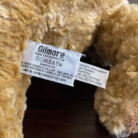 Russ Bombay Co Exclusive GILMORE 2004 7th Annual Christmas Charity Bear 16 inch - Picture 7 of 8